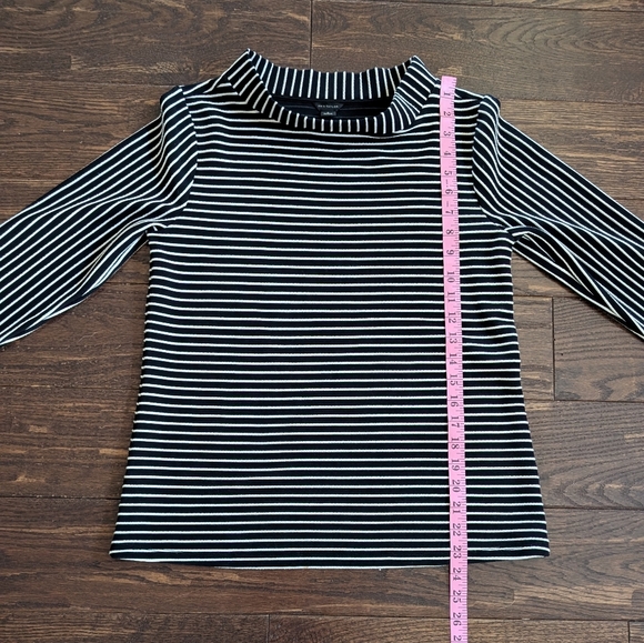 Ann Taylor Striped Top 3/4 Sleeve Boat Neckline Old Money Style - Picture 7 of 7